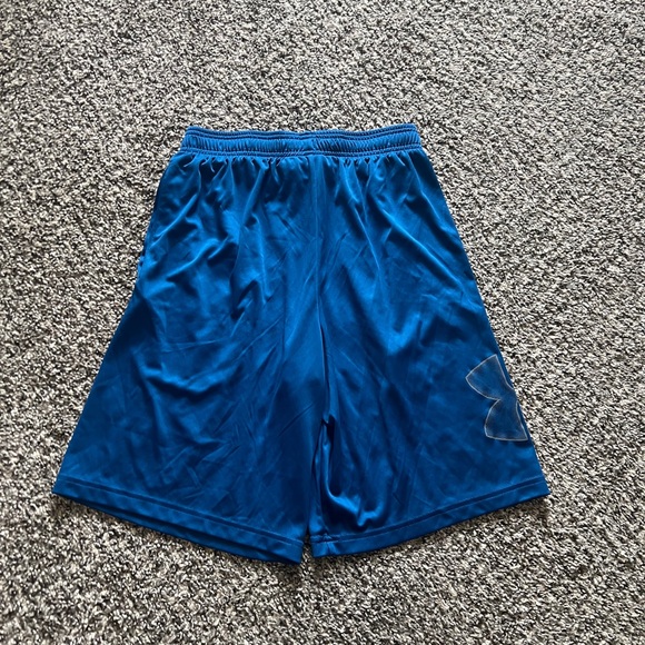 Under Armour Men's Vibrant Blue Athletic Shorts - Picture 4 of 4
